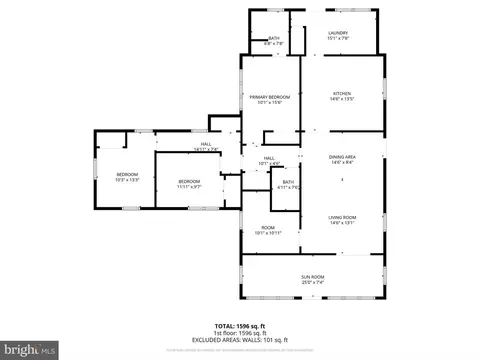 Floorplan - 24532 Deep Branch Rd, Georgetown, DE 19947 photo 1 of 1
