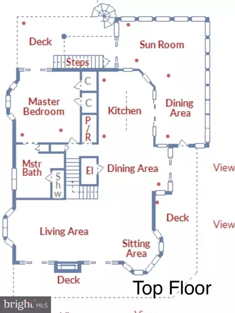 Floorplan - 18 S Shore Dr, Bethany Beach, DE 19930 photo 1 of 3