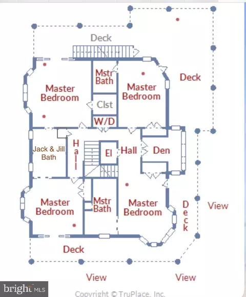 Floorplan - 18 S Shore Dr, Bethany Beach, DE 19930 photo 2 of 3