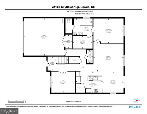 Floorplan - 34185 Skyflower Loop, Lewes, DE 19958 photo 1 of 3