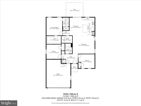 Floorplan - 18315 Patchwork Dr, Milford, DE 19963 photo 1 of 1