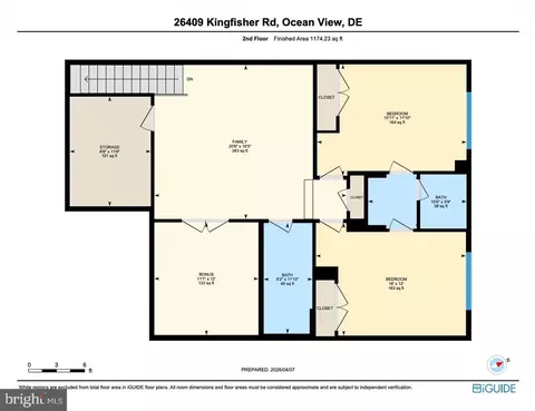 Floorplan - 26409 Kingfisher Rd, Ocean View, DE 19970 photo 3 of 3