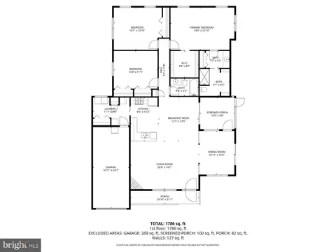 Floorplan - 74 Cinder Way, Georgetown, DE 19947 photo 1 of 1