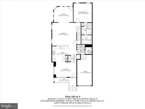 Floorplan - 322 Arch St, Milton, DE 19968 photo 2 of 4
