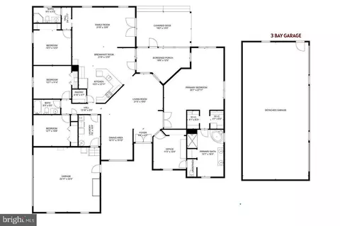 Floorplan - 26770 Deep Branch Rd, Milton, DE 19968 photo 1 of 1