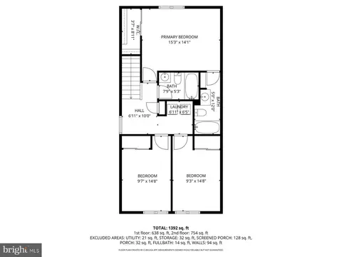 Floorplan - 829 Beach Haven Dr #C, Bethany Beach, DE 19930 photo 3 of 3