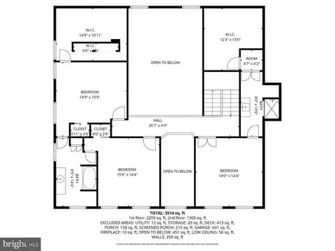 Floorplan - 130 E Side Dr, Rehoboth Beach, DE 19971 photo 2 of 3