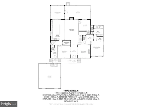 Floorplan - 130 E Side Dr, Rehoboth Beach, DE 19971 photo 1 of 3