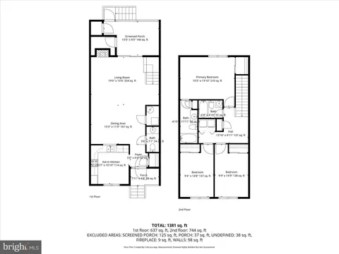 Floorplan - 826 Beach Haven Dr #B, Bethany Beach, DE 19930 photo 1 of 3
