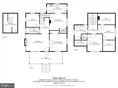 Floorplan - 305 E Jewell St, Delmar, DE 19940 photo 1 of 4