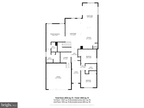 Floorplan - 614 Bethany Loop, Bethany Beach, DE 19930 photo 1 of 2