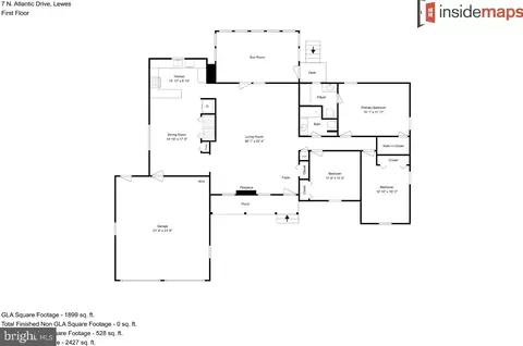 Floorplan - 7 N Atlantic Dr, Lewes, DE 19958 photo 1 of 1