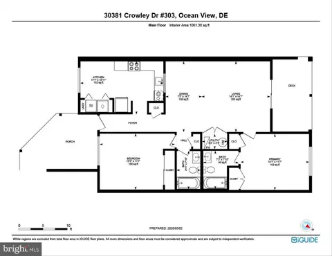 Floorplan - 30381 Crowley Dr #303, Ocean View, DE 19970 photo 1 of 1