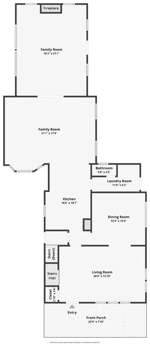 Floorplan - 405 Union St, Milton, DE 19968 photo 1 of 4
