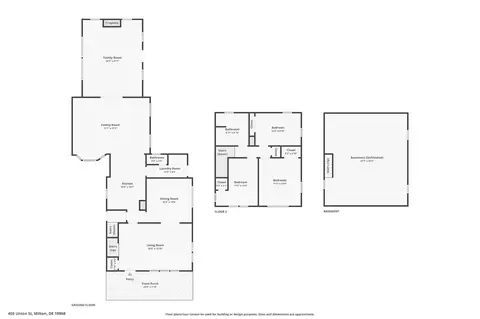 Floorplan - 405 Union St, Milton, DE 19968 photo 4 of 4