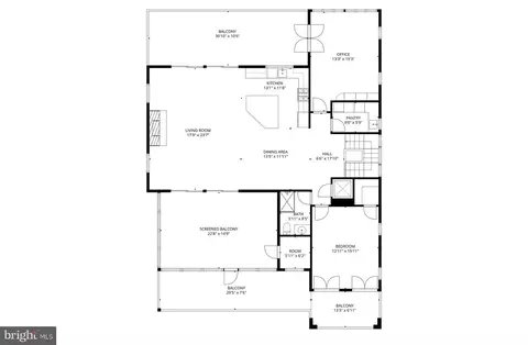 Floorplan - 39664 Seaside Ave, Bethany Beach, DE 19930 photo 2 of 2