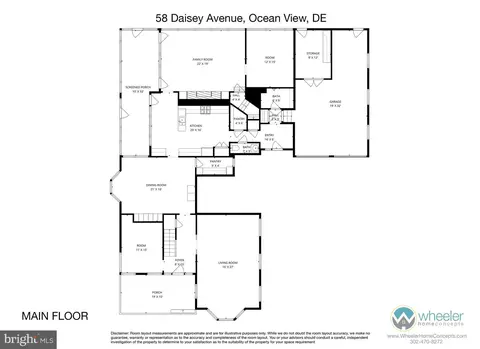 Floorplan - 58 Daisey Ave, Ocean View, DE 19970 photo 1 of 2