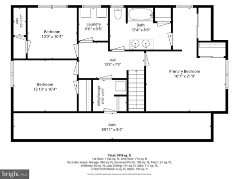 Floorplan - 118 S Orlando Ave, Ocean View, DE 19970 photo 2 of 3