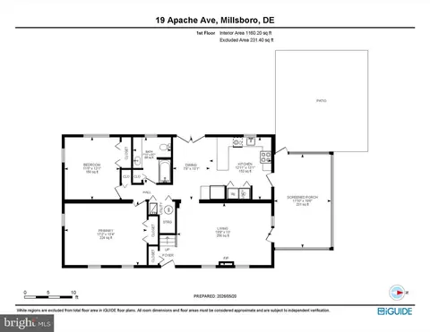 Floorplan - 19 Apache Ave, Millsboro, DE 19966 photo 2 of 3