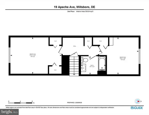Floorplan - 19 Apache Ave, Millsboro, DE 19966 photo 3 of 3