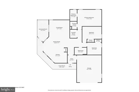 Floorplan - 25399 Sturgis Ln, Georgetown, DE 19947 photo 1 of 1
