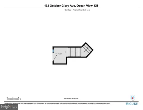 Floorplan - 132 October Glory Ave #B, Ocean View, DE 19970 photo 1 of 4