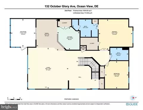 Floorplan - 132 October Glory Ave #B, Ocean View, DE 19970 photo 2 of 4