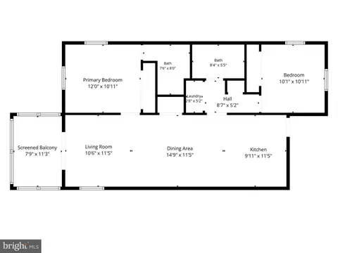Floorplan - 35948 Haven Dr #D306, Rehoboth Beach, DE 19971 photo 1 of 1