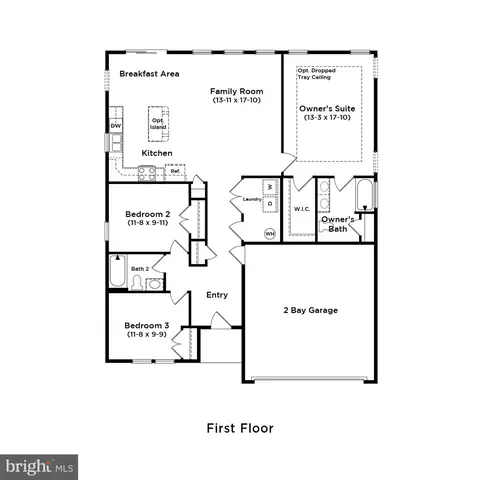 Floorplan - Homesite 108 R Wilson Loop, Georgetown, DE 19947 photo 1 of 5