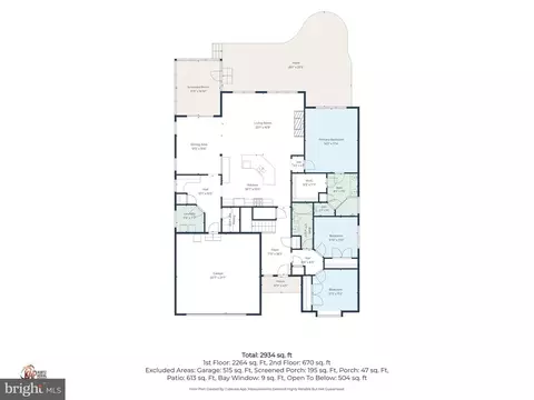 Floorplan - 22162 Arbor Cir, Milton, DE 19968 photo 1 of 3
