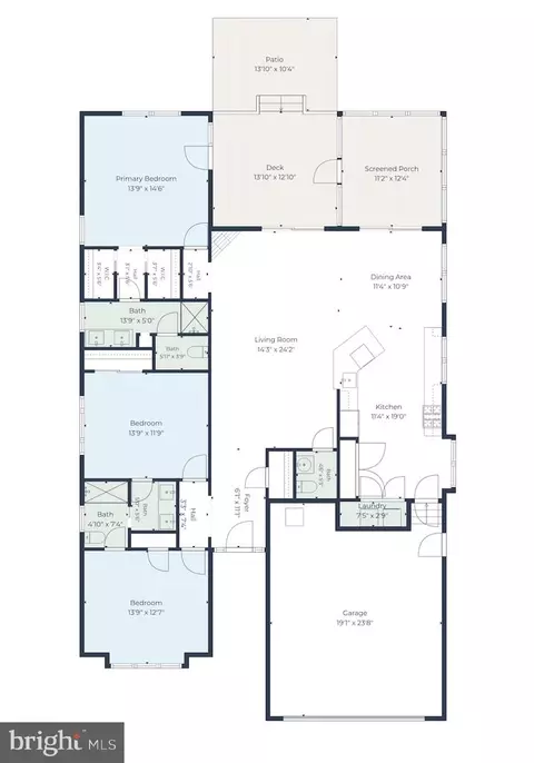 Floorplan - 128 Lakeside Dr, Lewes, DE 19958 photo 1 of 1