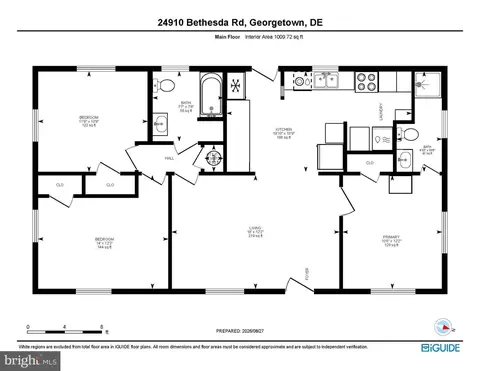 Floorplan - 24910 Bethesda Rd, Georgetown, DE 19947 photo 1 of 1