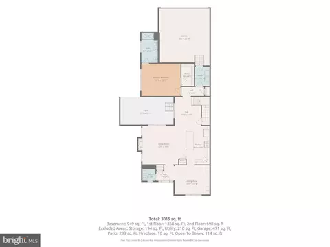Floorplan - 205 Lantern Ln, Milton, DE 19968 photo 1 of 3