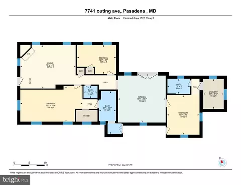 Floorplan - 7741 Outing Ave, Pasadena, MD 21122 photo 1 of 2