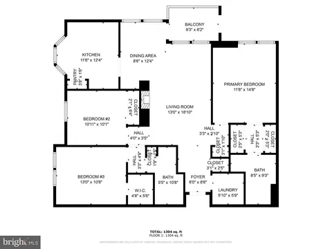 Floorplan - 3107 River Bend Ct #E201, Laurel, MD 20724 photo 1 of 1
