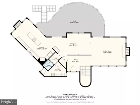 Floorplan - 422 Ginn Ln, Pasadena, MD 21122 photo 3 of 4