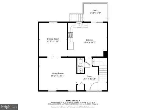Floorplan - 339 Bar Harbor Rd, Pasadena, MD 21122 photo 1 of 4