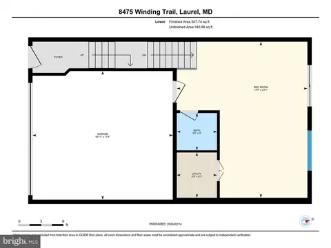 Floorplan - 8475 Winding Trl, Laurel, MD 20724 photo 3 of 3