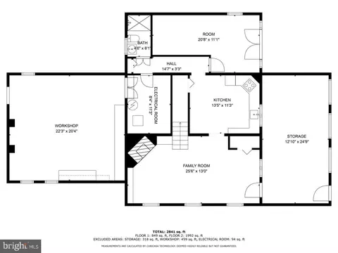 Floorplan - 1652 Cliff Dr, Edgewater, MD 21037 photo 2 of 5