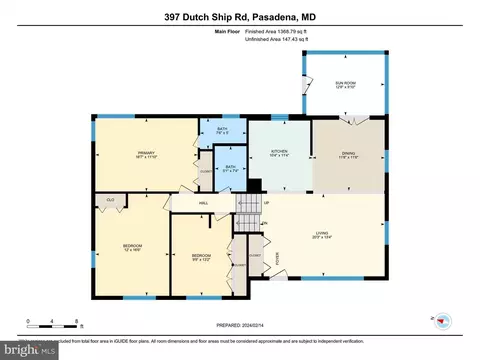 Floorplan - 397 Dutch Ship Rd, Pasadena, MD 21122 photo 1 of 2