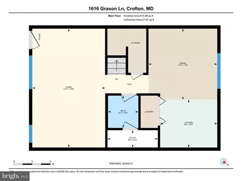 Floorplan - 1616 Grason Ln, Crofton, MD 21114 photo 1 of 2
