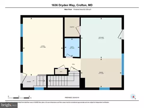 Floorplan - 1636 Dryden Way, Crofton, MD 21114 photo 1 of 3