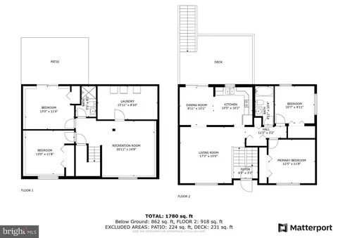 Floorplan - 7729 Mellow Ct, Hanover, MD 21076 photo 1 of 1