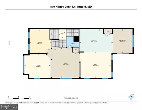 Floorplan - 810 Nancy Lynn Ln, Arnold, MD 21012 photo 2 of 3