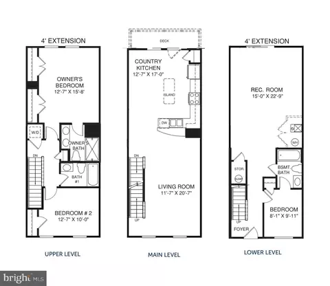 Floorplan - 7204 Winding Hills Dr, Hanover, MD 21076 photo 1 of 1
