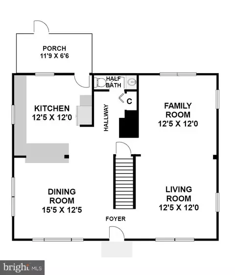 Floorplan - 217 Arundel Rd, Pasadena, MD 21122 photo 1 of 3