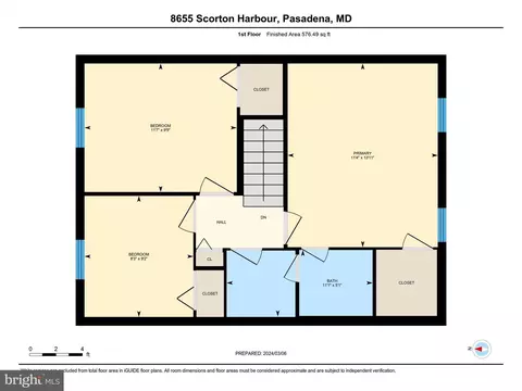 Floorplan - 8655 Scorton Harbour, Pasadena, MD 21122 photo 2 of 3