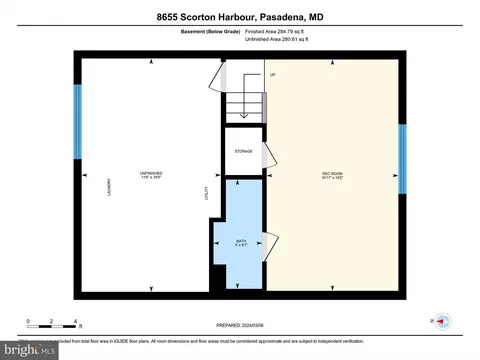 Floorplan - 8655 Scorton Harbour, Pasadena, MD 21122 photo 3 of 3