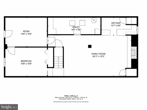 Floorplan - 2306 229th St, Pasadena, MD 21122 photo 2 of 3