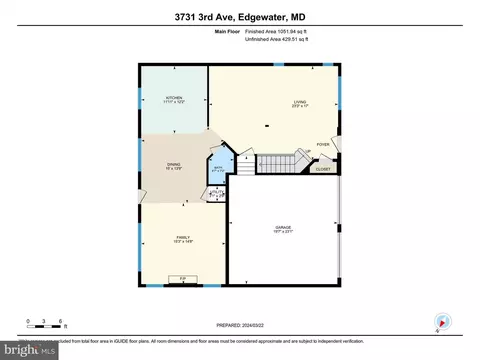 Floorplan - 3731 3rd Ave, Edgewater, MD 21037 photo 1 of 2